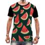 Imagem de Camiseta Camisa Tshirt Coleção de Frutas Melancias Melão 5