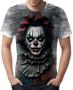 Imagem de Camiseta Camisa Tshirt Halloween Palhaço Assustador Terror 4