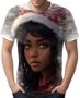 Imagem de Camiseta Camisa Tshirt Natal Festa Elfa Negra Preta Duende 2