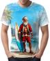 Imagem de Camiseta Camisa Tshirt Natal Festas Papai Noel Forte Praia 9