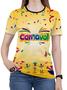 Imagem de Camiseta Carnaval PLUS SIZE Samba Abada Feminina Blusa est2