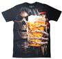 Imagem de Camiseta Caveira Skull Cerveja Truco Camisa Masculina Estampada