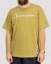 Imagem de Camiseta Champion Life Script Logo Bordado - Khaki