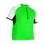 Imagem de Camiseta Ciclista Modelo Tornado Unissex Com Ziper Verde M