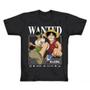 Imagem de Camiseta Clube Comix One Piece Wanted Infantil -100% Algodão