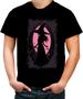 Imagem de Camiseta Colorida Bruxa Halloween Rosa 8