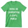 Imagem de Camiseta Colorida Carnaval 2021 Depois da Quarentena A Gente Marca Verde Bandeira