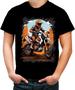 Imagem de Camiseta Colorida de Motocross Moto Adrenalina 3