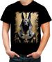 Imagem de Camiseta Colorida Deus Egípcio Anubis Mortos 3