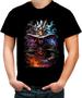 Imagem de Camiseta Colorida Mago das Trevas Poder Magia 6