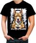 Imagem de Camiseta Colorida Pitbull com Headphones 9