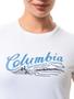 Imagem de Camiseta Columbia Simply Scripted Branco Feminino