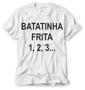 Imagem de camiseta com a estampa batatinha frita 1 , 2 , 3.....