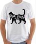 Imagem de camiseta com frase pai de gato também é pai  pronta entrega