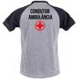 Imagem de Camiseta condutor de ambulância uniforme trabalho profissão