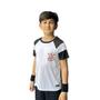 Imagem de Camiseta Corinthians Raglan Infantil 31659 Branca/Preta