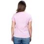 Imagem de Camiseta Country Feminina Algodão Estampa Cavalo Gola Careca