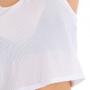 Imagem de Camiseta Cropped Fitness Academia Caminhada Soltinha Básica Alças