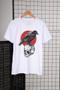 Imagem de Camiseta Crow And Skull - Branco