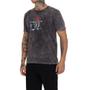 Imagem de Camiseta DC Shoes Chrome Rose Masculina Preto