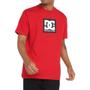 Imagem de Camiseta DC Shoes DC Square Star Hss Masculina Vermelho