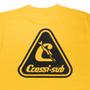 Imagem de Camiseta de Algodão Cressi Manga Curta Amarelo
