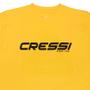 Imagem de Camiseta de Algodão Cressi Manga Curta Amarelo