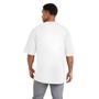 Imagem de Camiseta de Algodão Masculina com Modelagem Oversized para Academia e Esportes Macaco Gym