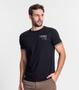 Imagem de Camiseta De Cotton Leve Maculina Diametro Preto