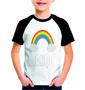 Imagem de Camiseta de Criança Manga Longa Infantil Arco Iris