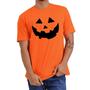 Imagem de Camiseta De Halloween Masculina Com Cara De Abóbora Camisa Fantasia Festa Doa Das Bruxas