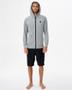 Imagem de Camiseta de lycra rip curl search surfli light grey marle