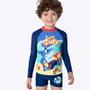 Imagem de Camiseta de Nadar Tubarão Aloha Infantil Menino Moda Praia Puket 110401134