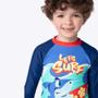 Imagem de Camiseta de Nadar Tubarão Aloha Infantil Menino Moda Praia Puket 110401134