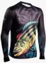 Imagem de Camiseta de Pesca Combat Fish Tucunare Azul 1.0 BRK