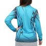 Imagem de Camiseta De Pesca Feminina Mtk Atack Azul Celeste SSX Multicoisas