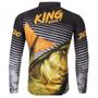 Imagem de Camiseta De Pesca King Proteção Solar Uv Viking 03 - Dourado