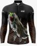 Imagem de Camiseta de Pesca Traira Trairão Modelo Novo King Brasil Proteção Solar 50
