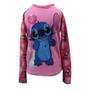 Imagem de Camiseta De Praia Manga Longa Infantil Stitch Com Proteção UV 50+ Tamanho 6