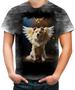 Imagem de Camiseta Desgaste Anjo Canino Cão Angelical 4