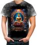 Imagem de Camiseta Desgaste Buda Universo Lótus Imortalidade 1