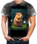 Imagem de Camiseta Desgaste Capivara do Bem Animalzinho 18