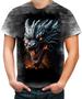 Imagem de Camiseta Desgaste Dragão Dragon Chamas Infernal Fogo 8