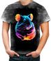 Imagem de Camiseta Desgaste Hamster Neon Pet Estimação 24