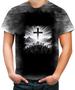 Imagem de Camiseta Desgaste Jesus o Caminho Crist Gospel 1