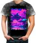 Imagem de Camiseta Desgaste Landscape Futuro Vaporwave 7