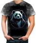 Imagem de Camiseta Desgaste Panda Com Roupa Estilosa 6