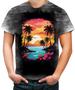 Imagem de Camiseta Desgaste Praia Paradisíaca Vintage 2