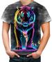 Imagem de Camiseta Desgaste Tigre Dark Silhueta Fantasmagórica 1