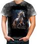 Imagem de Camiseta Desgaste Unicornio Criatura Mítica Fera 5